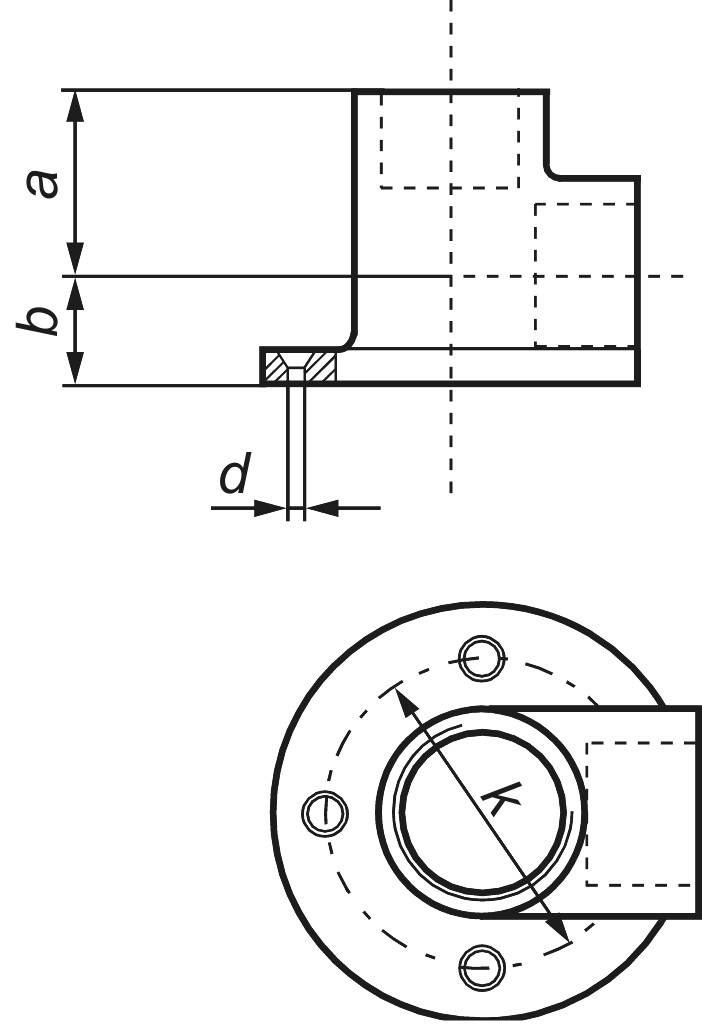 GF  471  Deckenwinkel   3/8" verzinkt